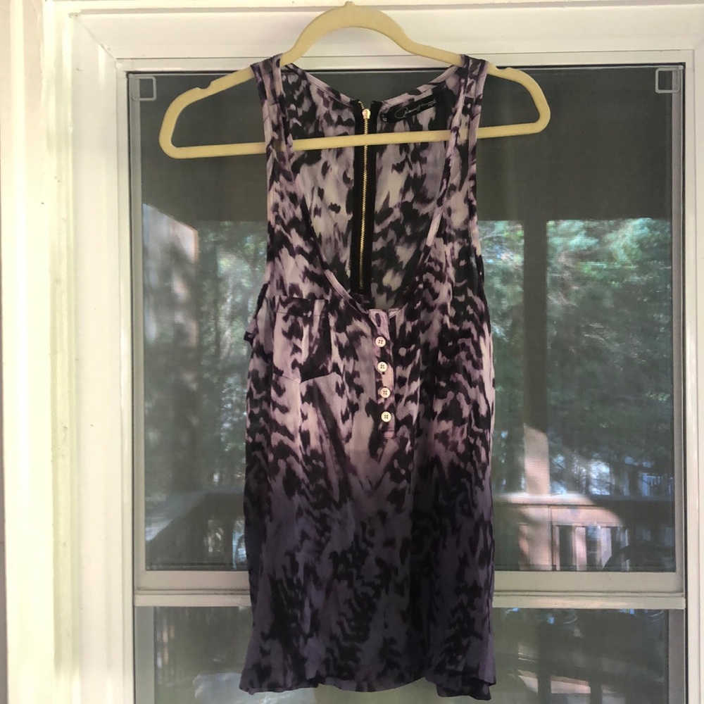 Patterson J. Kincaid shear purple tank